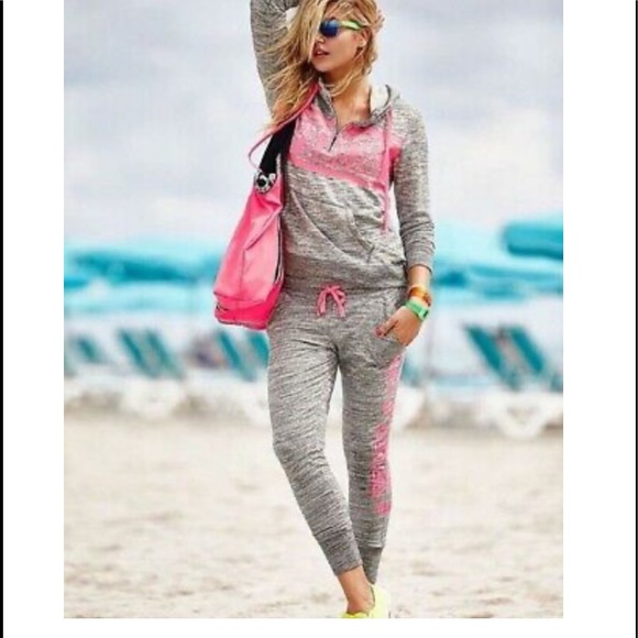 PINK Victoria's Secret Pants - Victoria’s Secret PINK Fashion Show Sweatsuit
